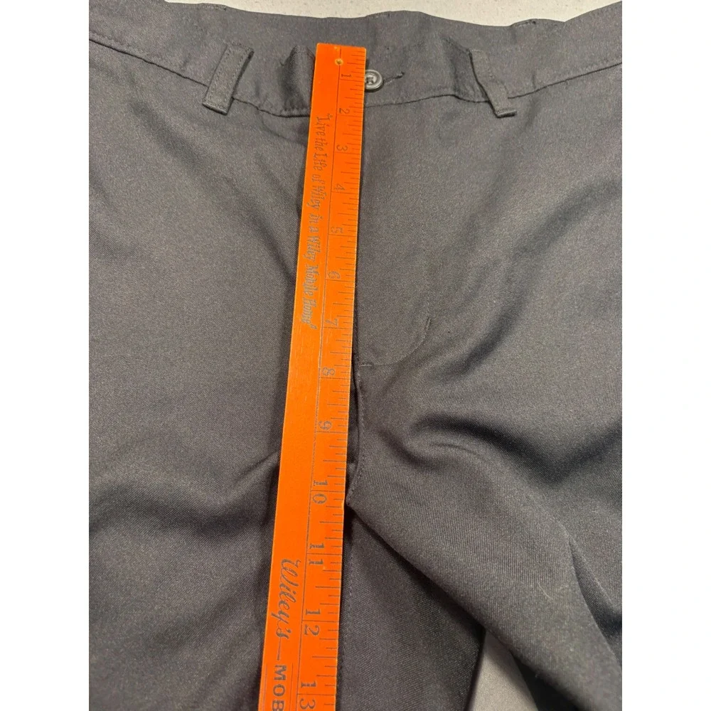 PGA Tour Mens Black Flat Front Golf Shorts Size‎ 32 Side Pocket Performance